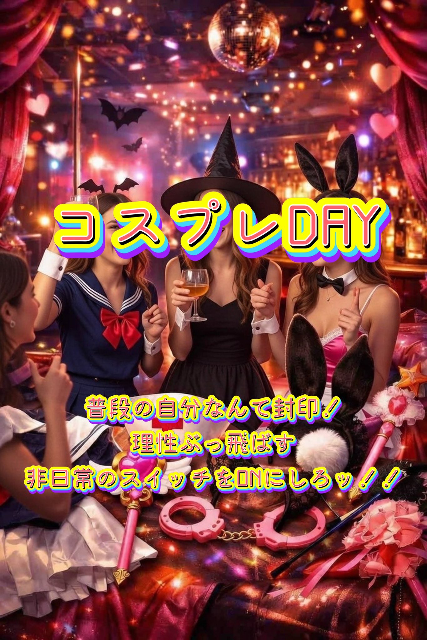 大阪の合法ハプニングバーCROSS OWL南大阪店のイベント画像