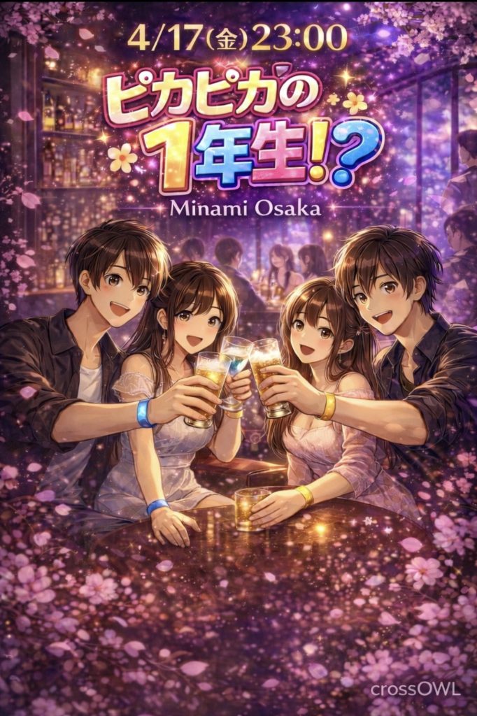 大阪の合法ハプニングバーCROSS OWL南大阪店のイベント画像