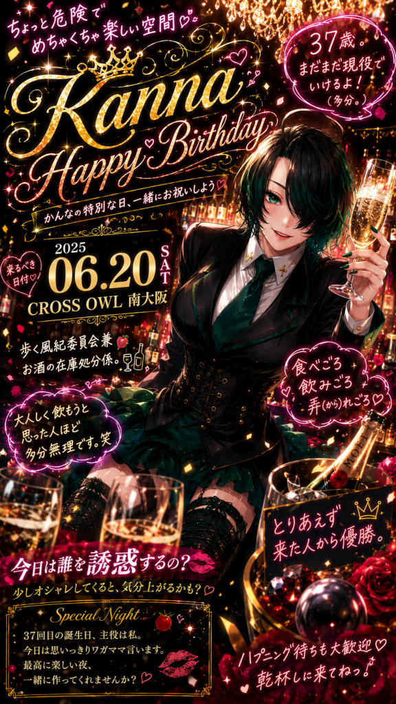 大阪の合法ハプニングバーCROSS OWL南大阪店のイベント画像